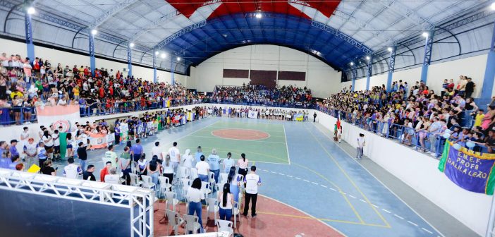 Prefeitura incentiva o esporte nas escolas com a realização o I Jogos Intercolegiais de Cametá