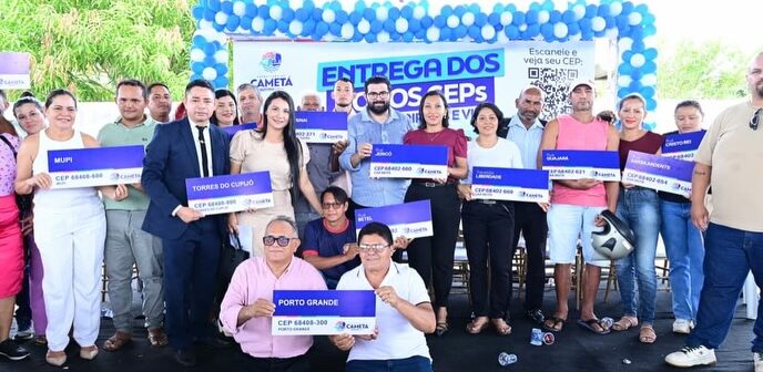 PREFEITURA DE CAMETÁ ENTREGA NOVOS CEPS E AVANÇA NA ORGANIZAÇÃO URBANA DO MUNICÍPIO